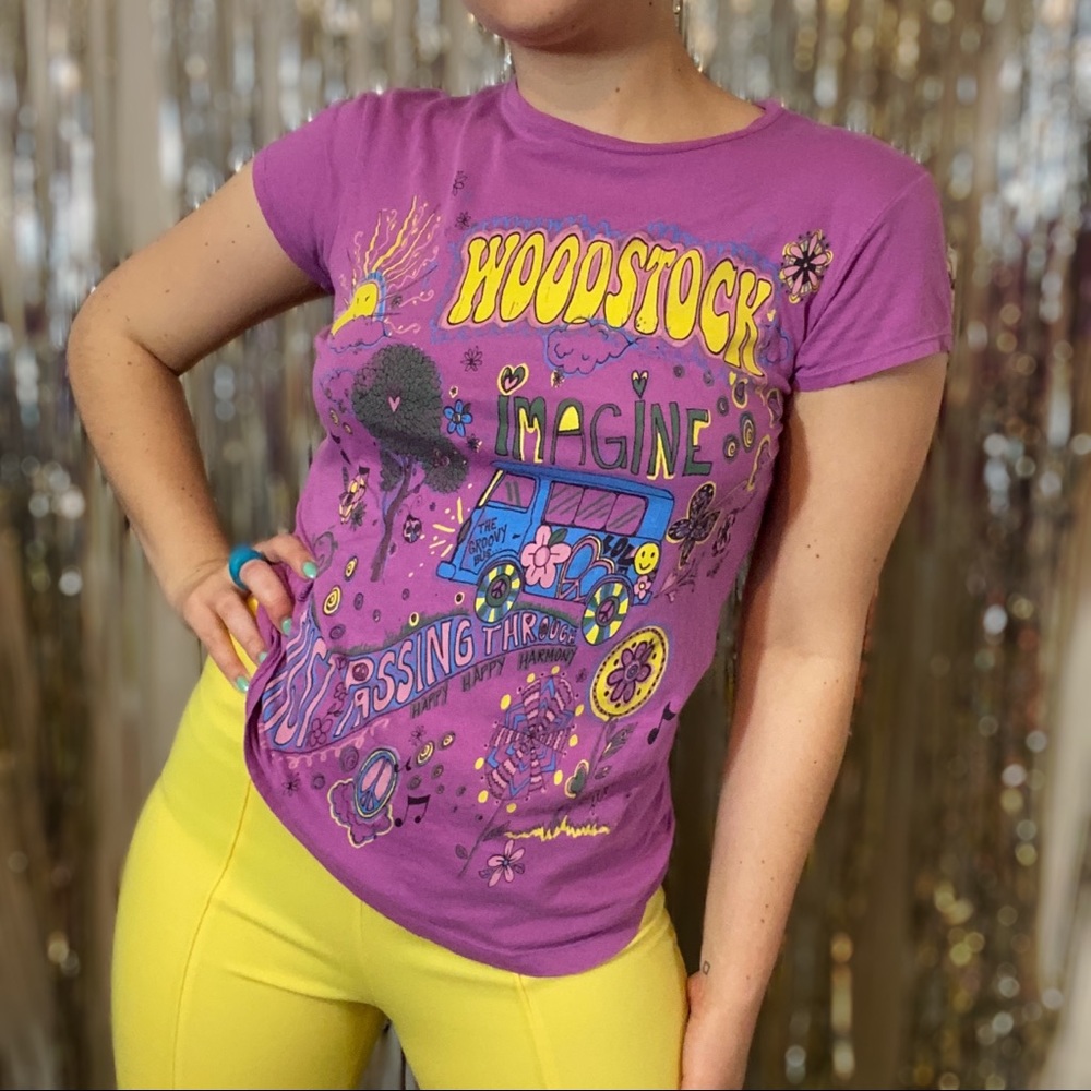 Woodstock 69 Hippie Graphic Tee